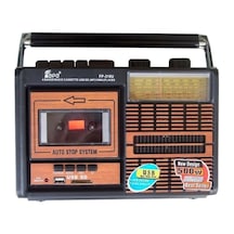 Fb-319u Usb Sd Mp3 Çalar Şarjlı Nostaljik Radyo Kaset Çalar