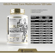 Kevin Levrone Gold Power Core Multivitamin 120 Tablets