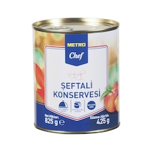 Şeftali Konserve 825 G - 3 Adet Tarı