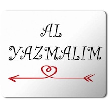 Selvi Boylum Al Yazmalım Baskılı Mousepad Mouse Pad