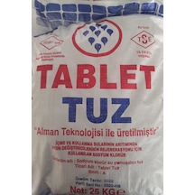 Tablet Tuz 25 Kg Su Arıtma ve Yumuşatma Tablet Tuz - İadesiz Ürün