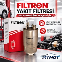 Filtron Fiat Doblo Fiorino Grande Punto Ford Ka Dizel Yakıt Filtresi