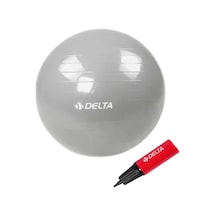 Delta 65 Cm Kutulu Pilates Topu Gümüş Jrs660