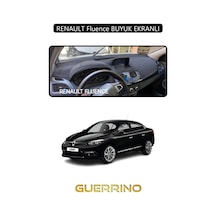 Renault Fluence Buyuk Ekranlıtorpido Koruma Halısı Siyah Kenar