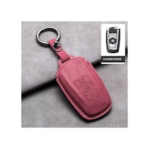 Bmw 1 Seri,3seri,5seri,f01,f10,f20,,f30 Vb.smart Deri Anahtar Kılıfı 1.kalite Bordo