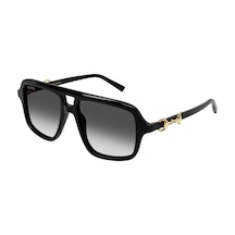 Guccı 2052s 007 55 Unisex Güneş Gözlüğü Siyah
