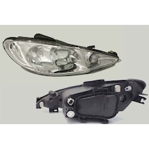 Ayfar 303330 Far Sinyal Sağ Şeffaf P206 03-10 Elektrikli H7 H7 6205.s9