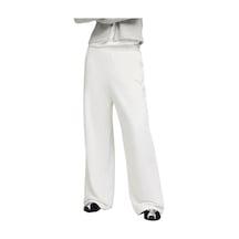 634567-02 Puma Ess Graphıc Bedazzled Pants Kadın Eşofman Altı Beyaz 634567-02 Beyaz