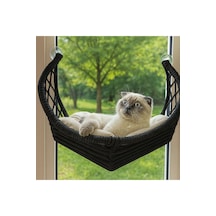 Hilal Kedi Cam Yatağı & Cam Askılı Vantuzlu Kedi Yatağı