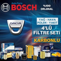 Dacia Sandero 1.5 Dci Bosch  Filtre Bakım Seti 2012-2018 (495585221)