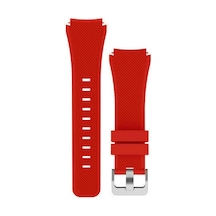 Kordon Kayış Silikon Tırtıklı Kırmızı Watch Gt2 Pro Gt 2e Gt 42m Gt 46mm Gt2 46m Gt2 42m Watch 2 Honor Watch 2 42m Watch Se Watch Gs Pro Magic Watch2 46m Magicwatch Dream İle Uyumlu Ürün Çok Renkli