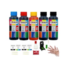 Perfection Hp Uyumlu Deskjet Ink Advantage 2335 Uyumlu, Kartuş Dolum Seti 5 X 100 Gr. Kartuş No : 652