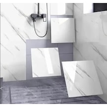 Lexroo Mermer Desenli Yapışkanlı Duvar Paneli 30x30 Cm 6 Adet Su