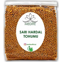 Sarı Hardal Tohum Tane Brassicaalba Yeni Hasat 200 Gr