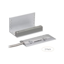 Sm-226l-3q Tepegöz Kapı Manyetik Kontak 2'li Paket 2-3/4 70 Mm Boşluk, Açık/kapalı Döngü 3 Tel , 24 61cm