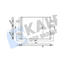 Klima - 858 - Radyatörü Kurutuculu Renault Clıo Iv, Dacıa Duster 2010-, Sandero 2008-, Logan 2010- - Almparca - 1.2 16v