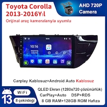 Toyota Corolla 2013-2016 Yıl Multimedya 8-128 Gb Navigasyon