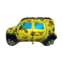 Safari Jeep Sarı Araba Folyo Balon 50 Cm 6