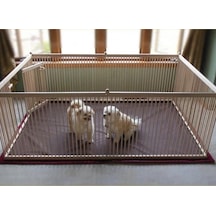 200x100 Ahşap Köpek Çiti (Yükseklik 50 cm.)