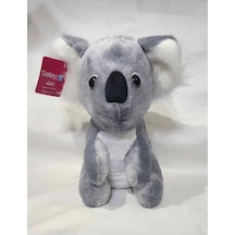 Peluş Koala 30 Cm Oyuncak Gri Gri