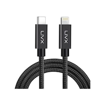 Horizontal 20w Type C To Lightning Apple iPhone Uyumlu  İpad Uyumlu  Hızlı Şarj Ve Data Kablosu Space Gray Brt 2 Met Standart