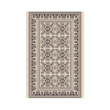 Kartela Halı Afgan Halı Jüt Taban Dokuma Halı Bej - 160 X 240 Cm