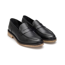 Karan Hakiki Deri Erkek Loafer Siyah Karan Hakiki Deri Erkek Loafer Siyah