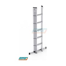 2 3 6+1 7 Mt 65x25 Üç Parçalı A Tipi Sürgülü Merdiven