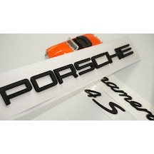 Porsche Panamera 4S Bagaj 3M 3D Abs Yazı Logo Amblem Seti (549167409)