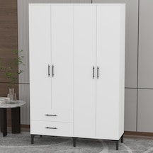 Garaj Home Vera 4 Kapaklı Dolap - Beyaz
