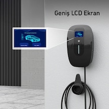 Yasomi Duvar Tipi 7.4 Kw Elektrikli Araç Şarj Cihazı