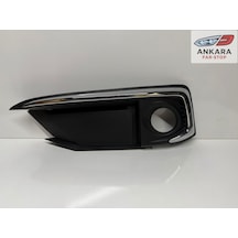Honda Civic Fc5 2019-2021 Makyajlı Kasa Sis Lamba Kapağı Ön Sol Kromlu Tip-sis Kapak Ön Sol