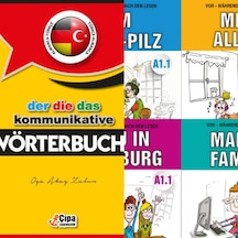Çıpa Almanca A1Seviye Hikaye + Sözlük Seti Toplam 5 Kitap