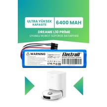 Dreame L10 Prime Uyumlu Batarya 6400mah Pil