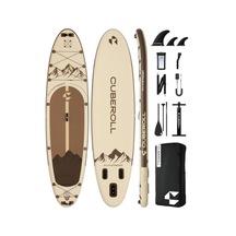 Cuberoll Patinder B Geniş Şişme Paddle Board Sup Seti 351 X 89 X 15 Cm 210 Taşıma Kapasiteli, 3 Kişiye Ka Kullanıma Uygun, Woven Drop Stitch