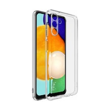 FitCase Samsung Galaxy A13 Kılıf Kamera Korumalı Silikon Şeffaf Arka Kapak