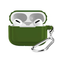 Ayrex Airpods Pro Uyumlu Rubber Silicone Case Kancalı Yumuşak Silikon Kılıf Airpods Pro 1 Ve Pro 2 Uyumlu Kulaklık