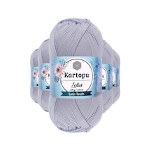 5 Adet Lotus Bikini Büstiyer Bluz Örgü İpi  K714 Gri