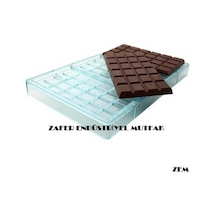 Polikarbon Çikolata Kalıbı Tablet 110 Gr. Zem