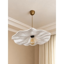 Lioraa Lighting Athea 60 Cm Sarkıt Avize Kırık Beyaz