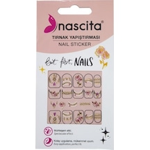 Nascita Tırnak Üstü Sticker Gold Temalı
