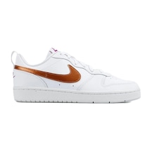 Nike Court Borough Low 2 Se Unisex Leather Gerçek Deri Beyaz Sneaker