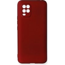 Newface Xiaomi Mi 10 Lite Kılıf First Silikon Semeglbl - 25 - Bordo