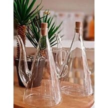 Morponi Borosilikat Cam Yağdanlık Yağlık Glazzy 500 Ml 2 Adet Standsız Şeffaf Morponi Borosilikat Cam Yağdanlık Yağlık Glazzy 500 Ml 2 Adet Standsız Şeffaf