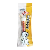 Mio Beyaz Tavuklu Düğüm Deri Köpek Çiğneme Kemiği 15 CM 70 G