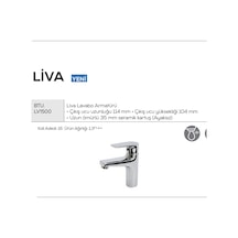 Creavit Liva Lavabo Armatürü