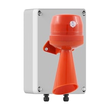 Mesan Kutulu Elektronik Siren Kırmızı 220vac Ms 5842.1.220vac
