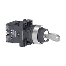 Schneider Electric , XA2EG73 , Kilitli buton - Ø22 - 3 konumlu -