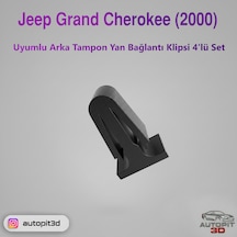 Jeep Grand Cherokee 2000 Uyumlu Arka Tampon Yan Bağlantı Klipsi 4'lü