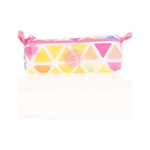 Kaukko Triangle Dual Crazy Kalem Çantası Glasgow K2567 Çok Renkli
